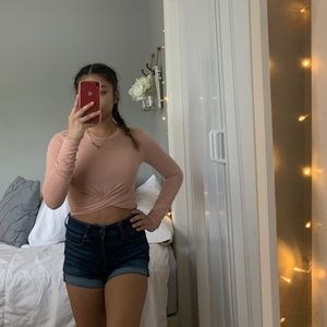 Twisted Front Longsleeve